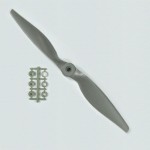 High Quality Grey Plastic APC 10x7 CCW Propeller Blade for RC Airplane Plane Fixed-Wing Parts